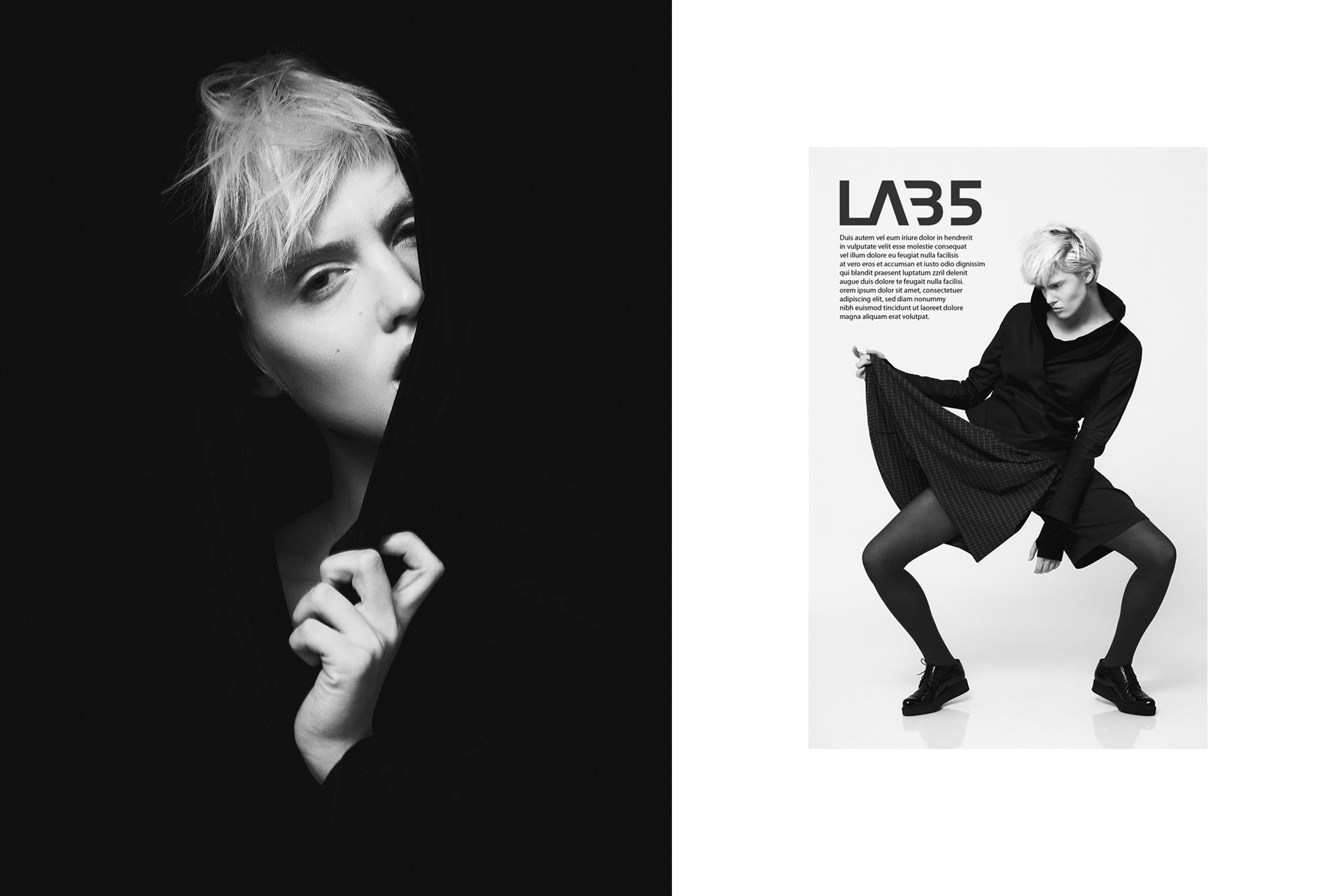 Tomek Jankowski Design Branding - LAB35 Clothing
