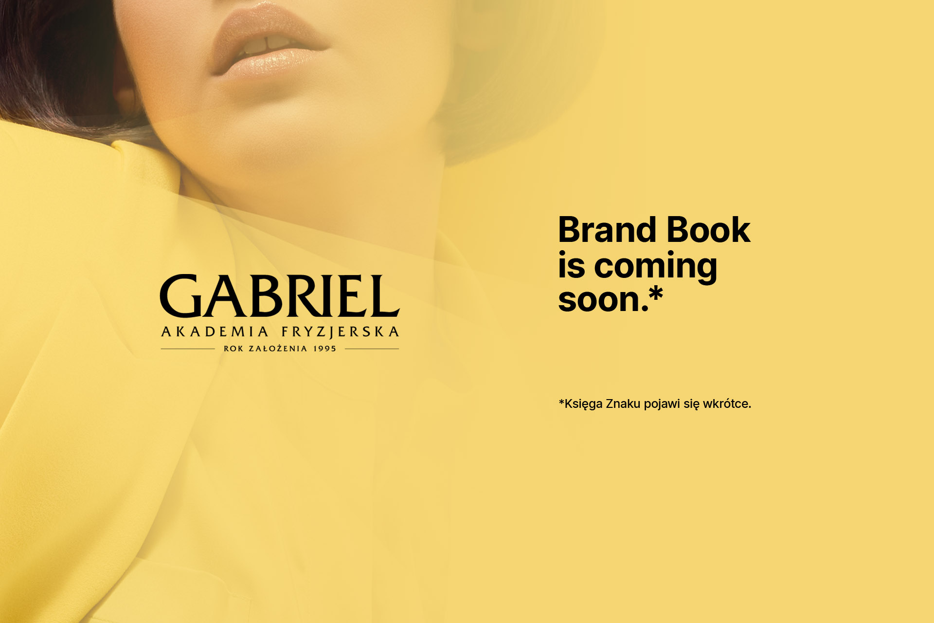 Tomek Jankowski Design Identity - coming soon Gabriel Hair Academy