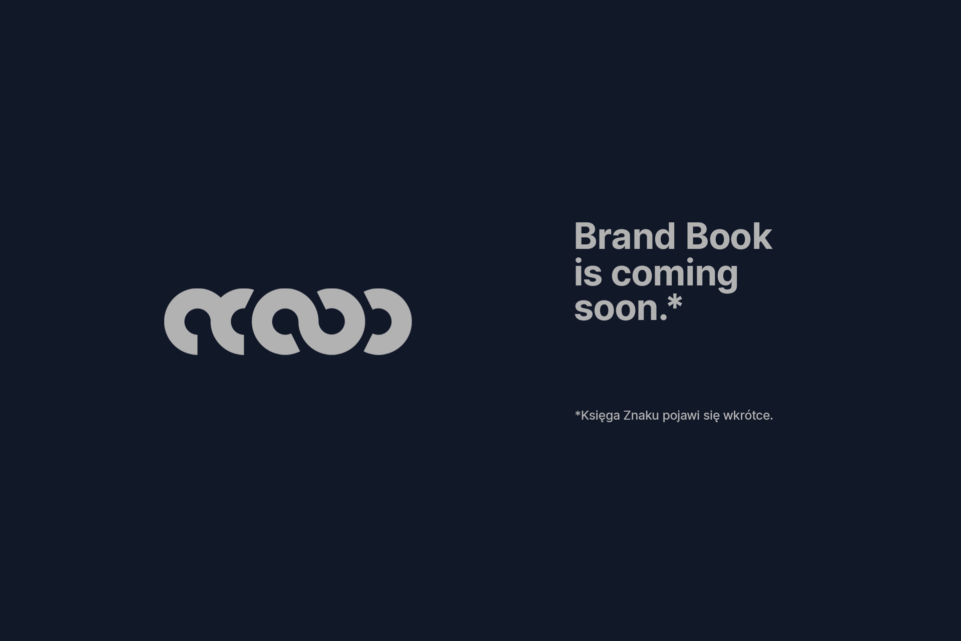 Tomek Jankowski Design Identity - coming soon Mondo Personal Brand