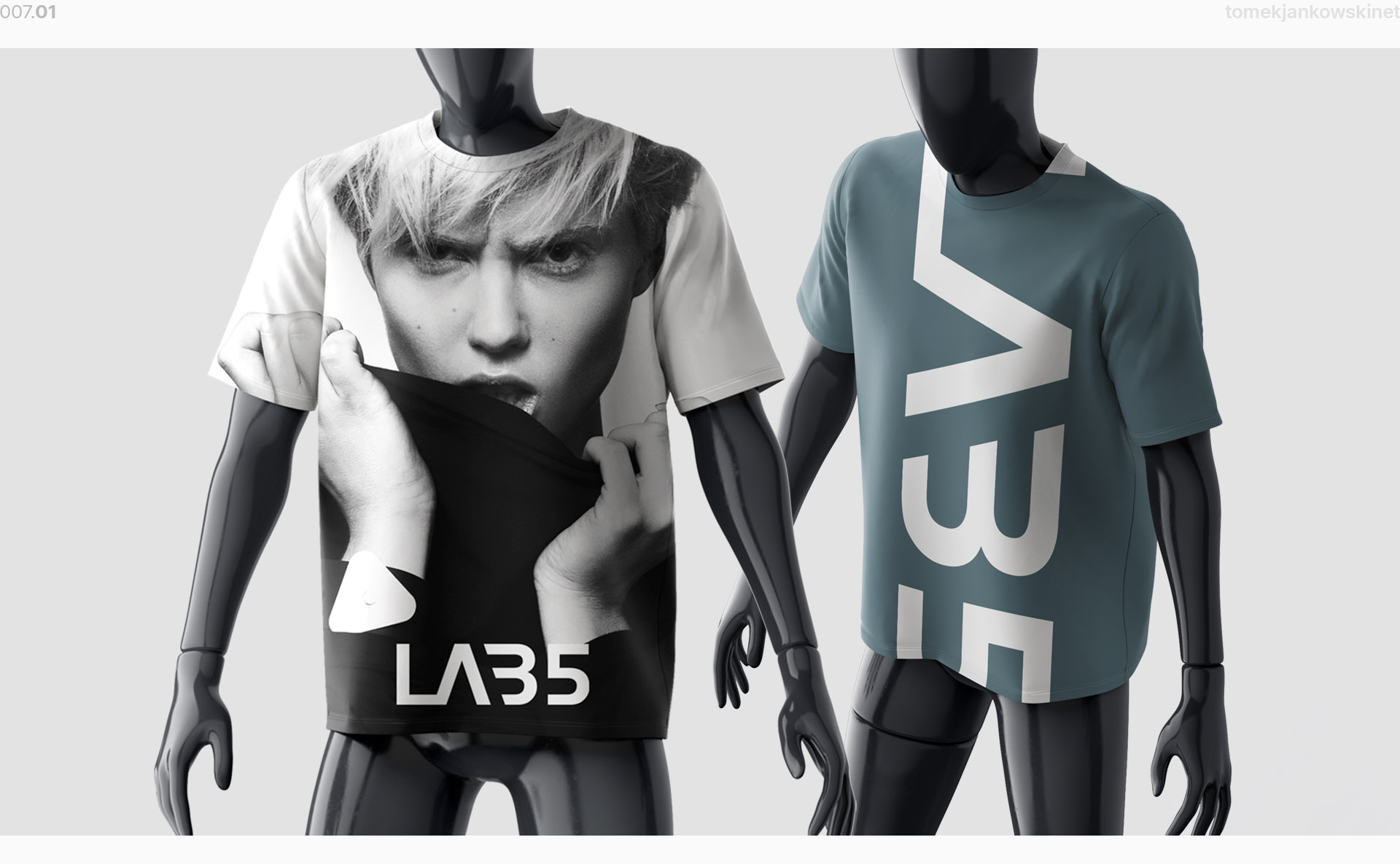 Tomek Jankowski Design Identity - LAB35 Clothing