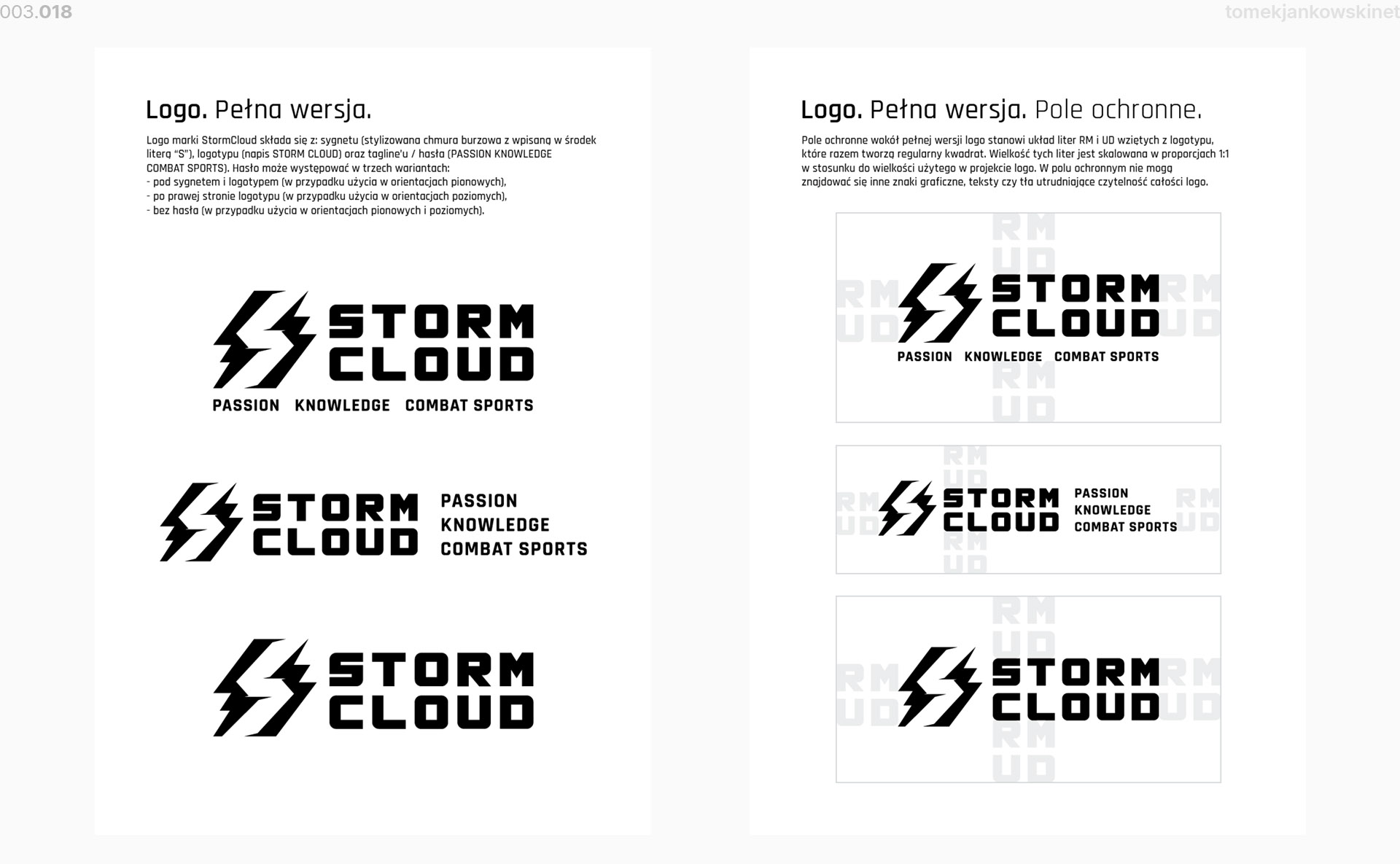 Tomek Jankowski Design Identity - STORMCLOUD